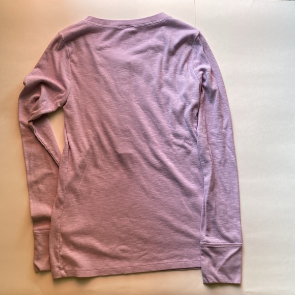 Lilac cotton knit top in size small. Only worn several times. Very comfortable. - Picture 3 of 3